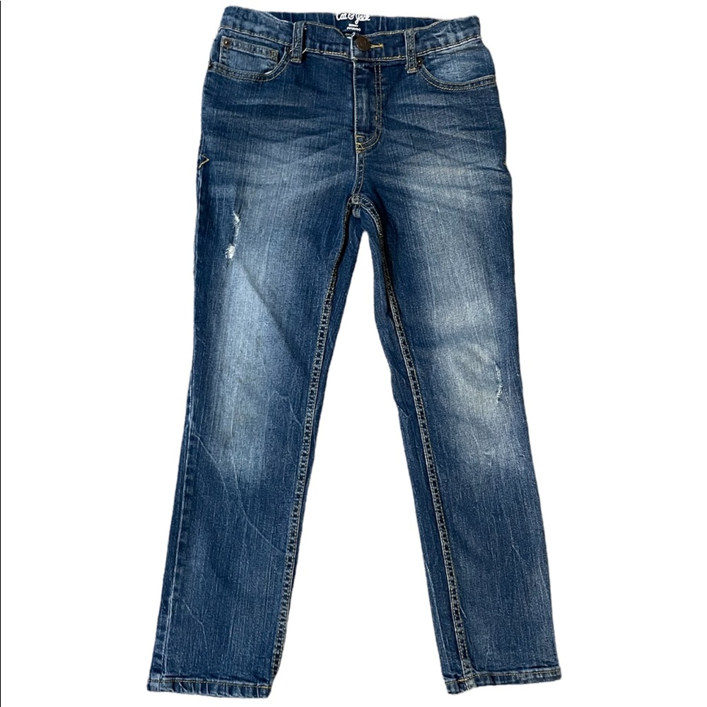 Kids Distressed Cat & Jack Jeans (size 10)